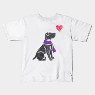 Watercolour Patterdale Terrier Kids T-Shirt